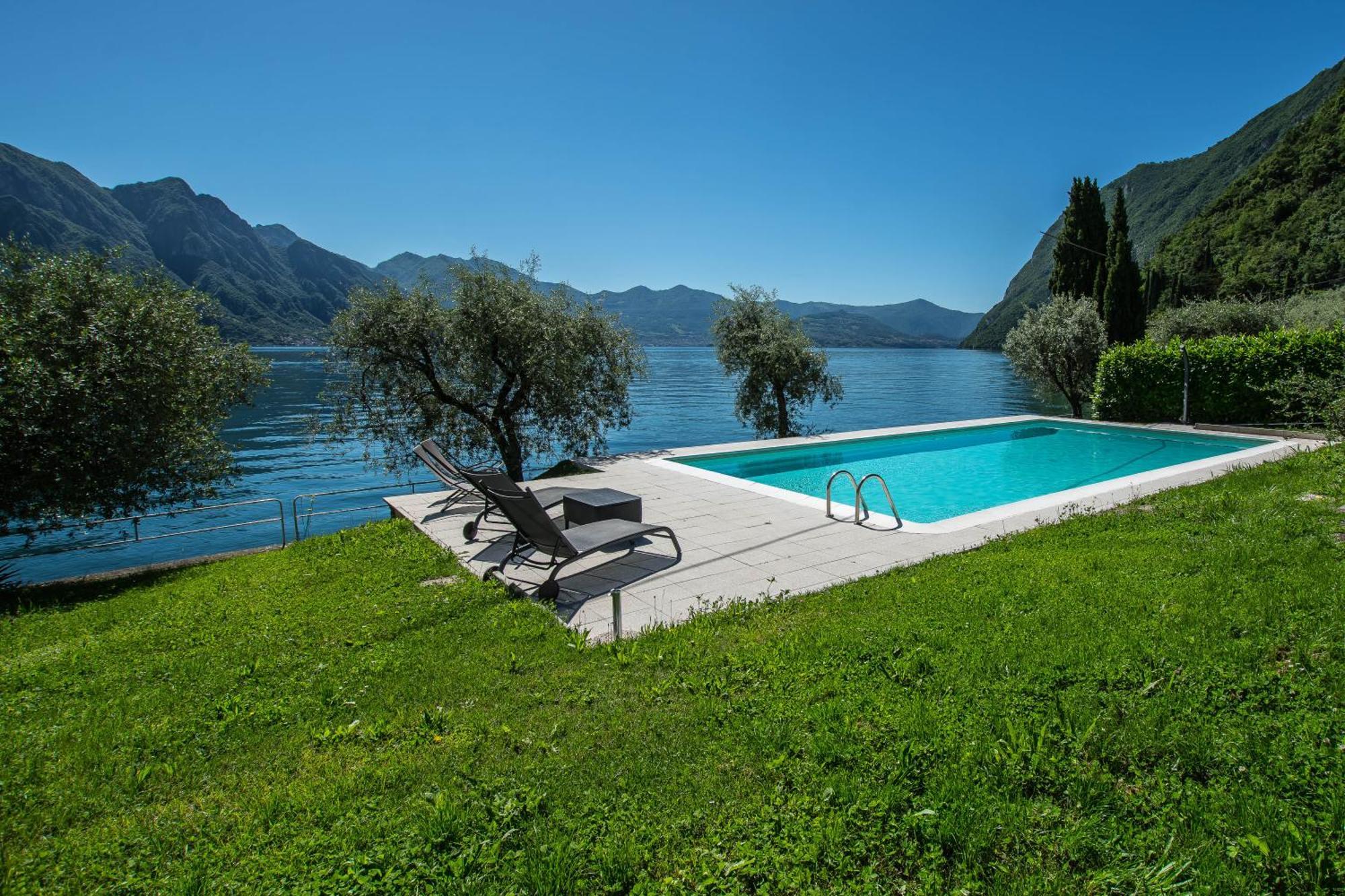 IseoLakeRental - Villa Alessandra Riva di Solto Exteriör bild