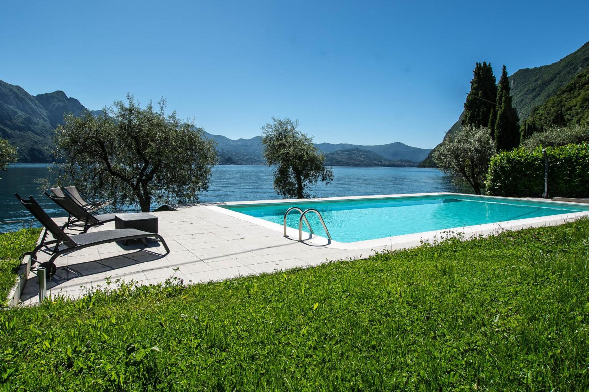 IseoLakeRental - Villa Alessandra Riva di Solto Exteriör bild